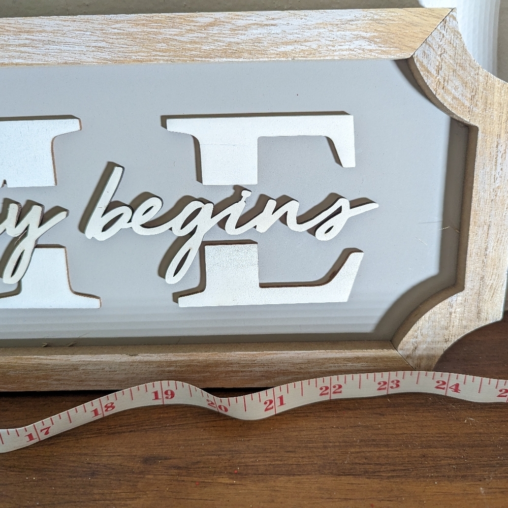 Ashland Home Wall Sign Decor NWT - Picture 7 of 7
